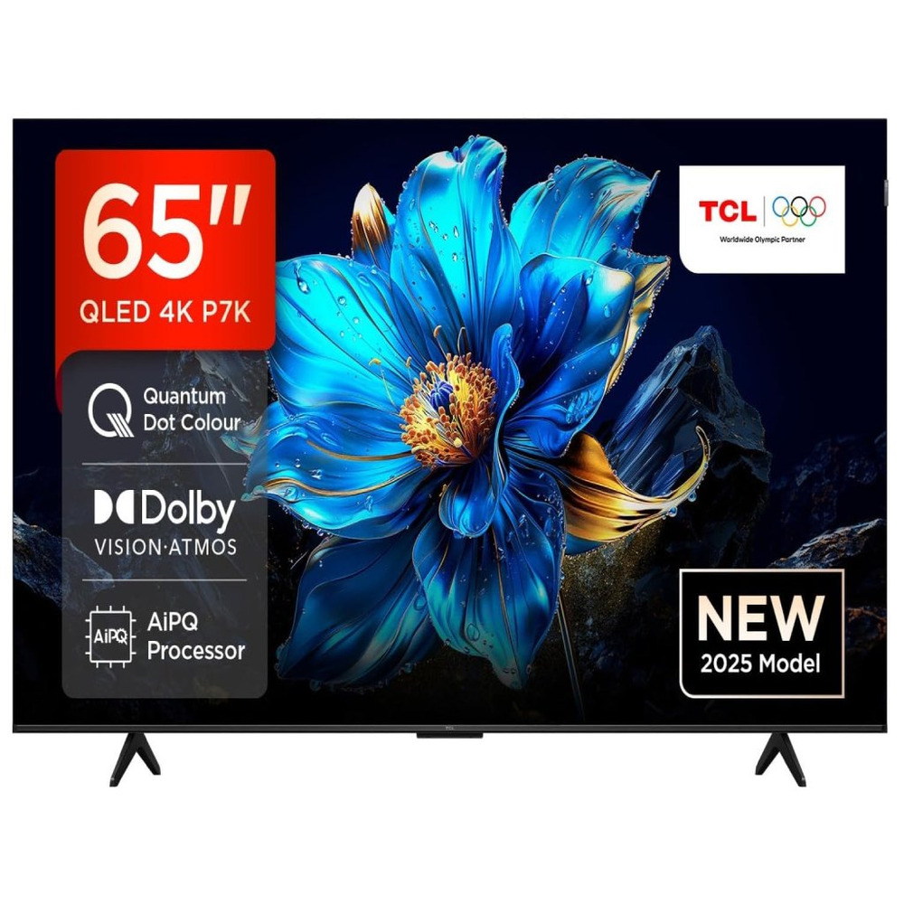 65" TCL P7K 4K QLED TV sa Google TV i Dolby Atmos