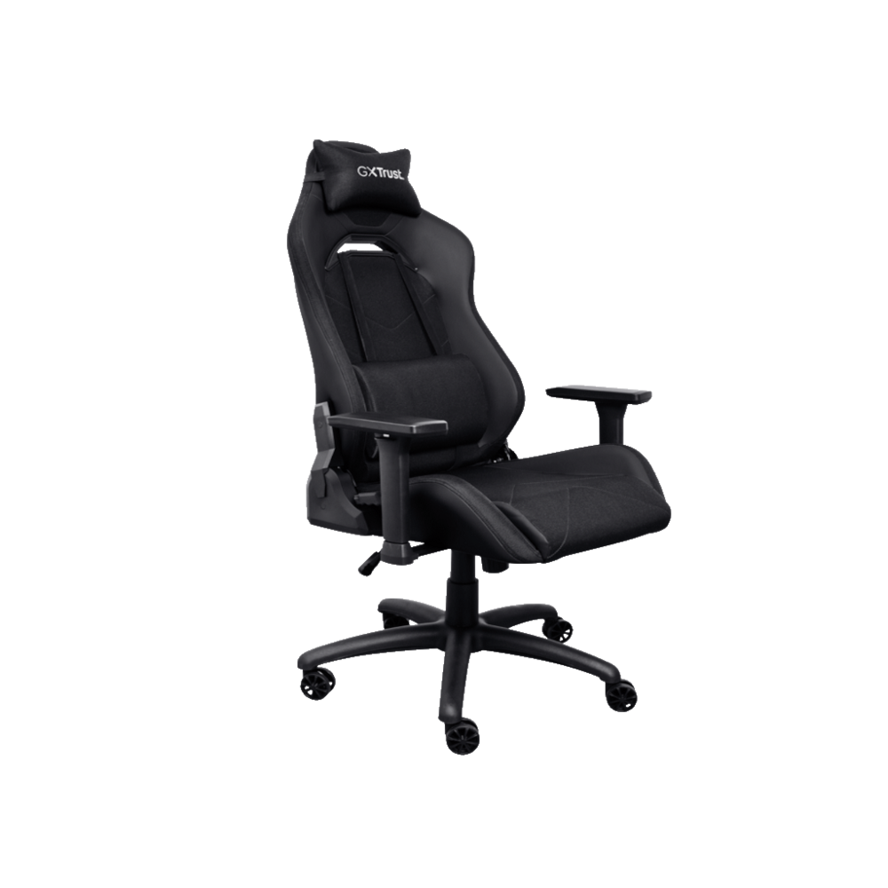 Trust GXT 714 gaming stolica RUYA, crna, udobna, podesiva, ergonomska, eco materijal