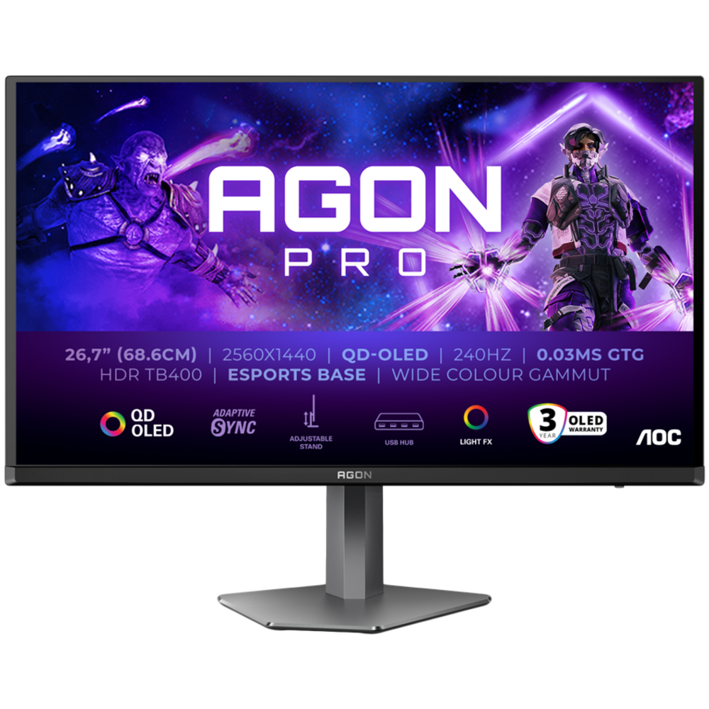 26.7" AOC AGON PRO AG276QZD2 Gaming