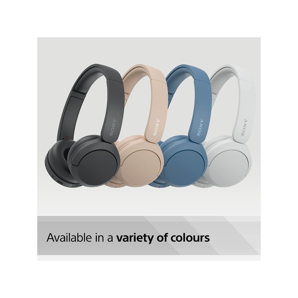 Sony bežične slušalice CH520baterija do 50h, brzo punjnje3 min za 1,5h; mikrofon; BT x2