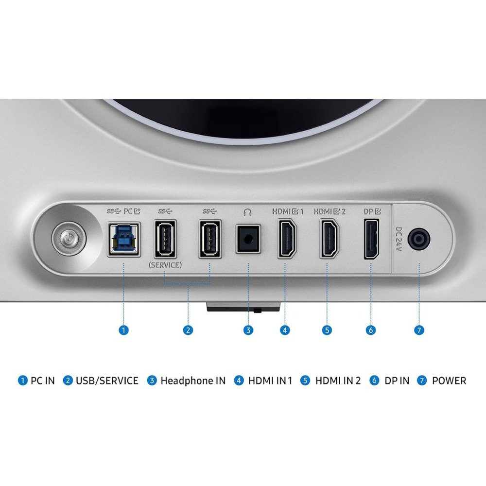 Samsung 27" Odyssey G60SD monQHD 2560x1440, 360Hz, OLED0.03ms, 250cd, 2xHDMI, DP, 2xUSB