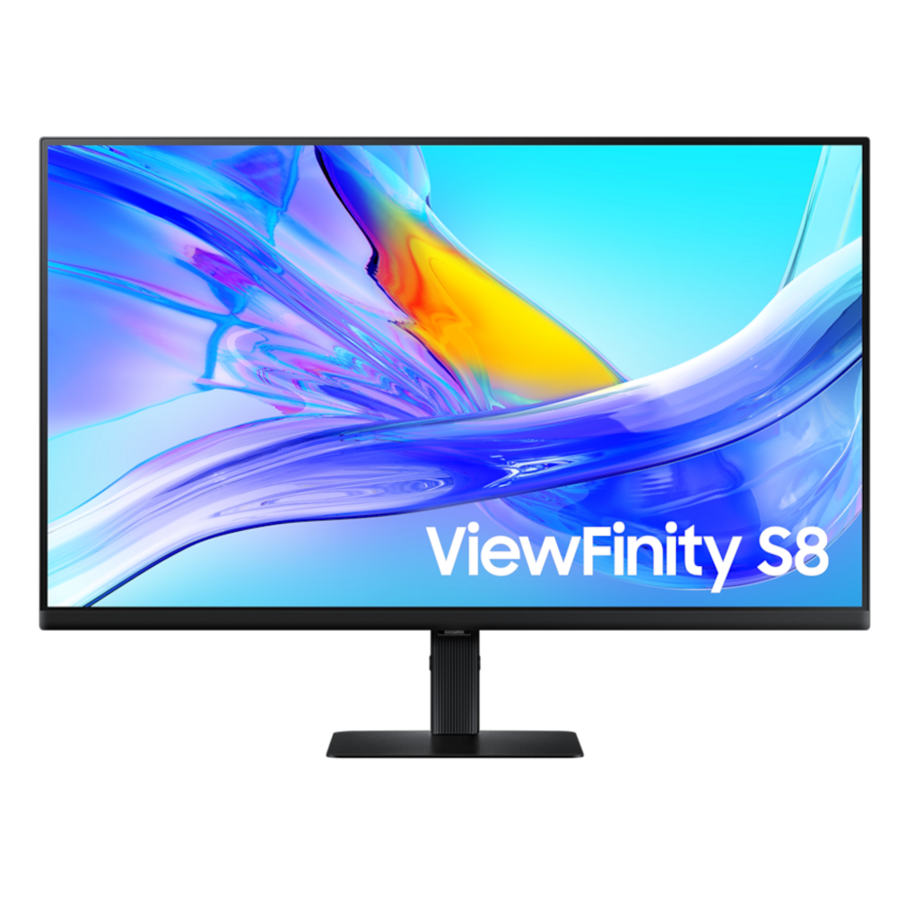 Samsung ViewFinity S8 32" 4KIPS, 60Hz, 350cd, 5ms, HDMI,DP3xUSB 3.0, USB-C 90W, RJ-45, HAS