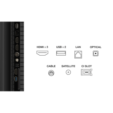 75" TCL P7K 4K QLED TV sa Google TV i Dolby Atmos