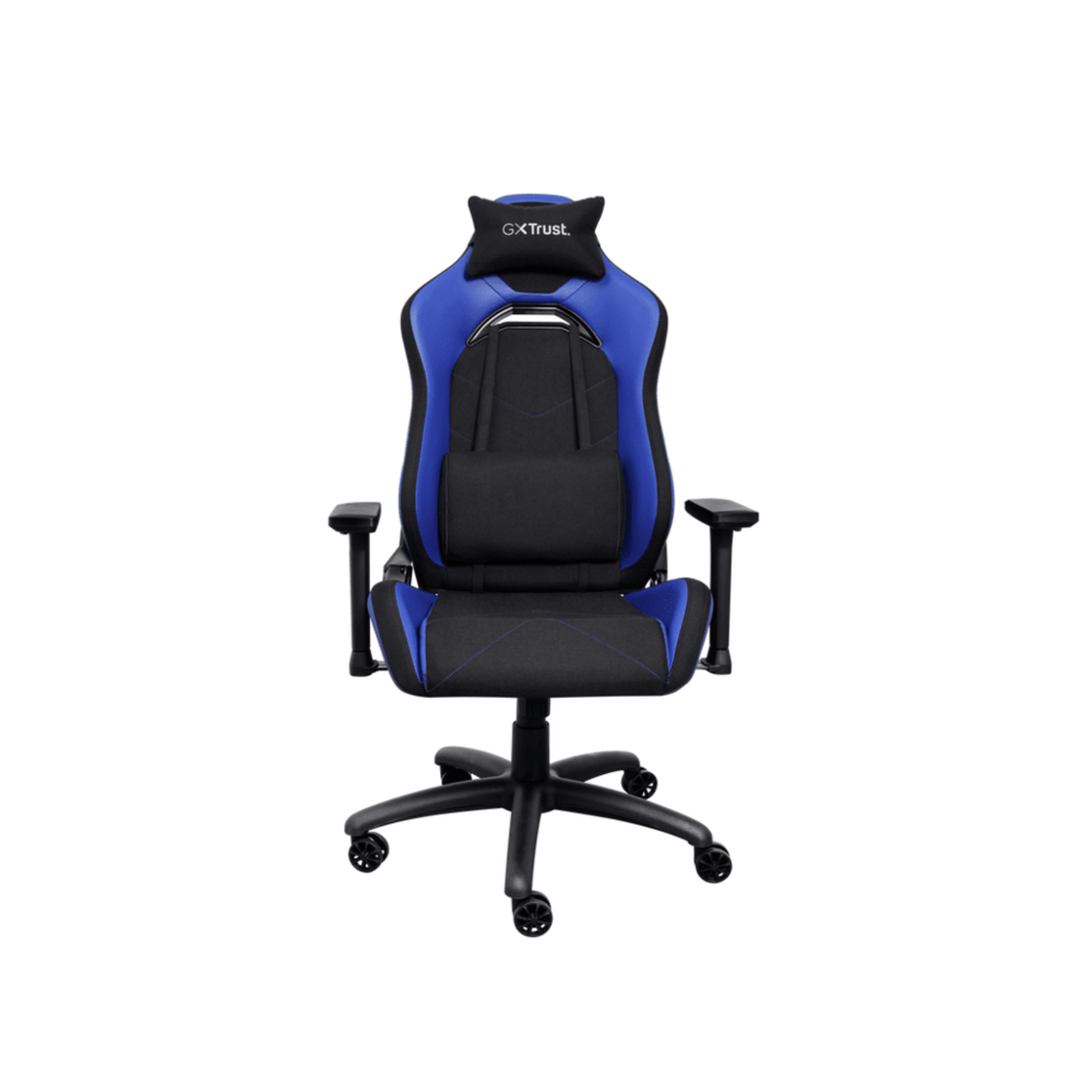 Trust GXT 714B gaming stolica RUYA, plava, udobna, podesiva ergonomska, eko materijal