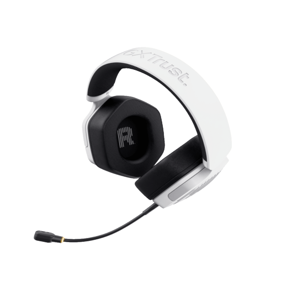 Trust GXT493W Carus over-earwireless slušalice, bijele