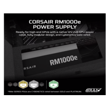 Corsair 1000W RM1000e Gold Modularo