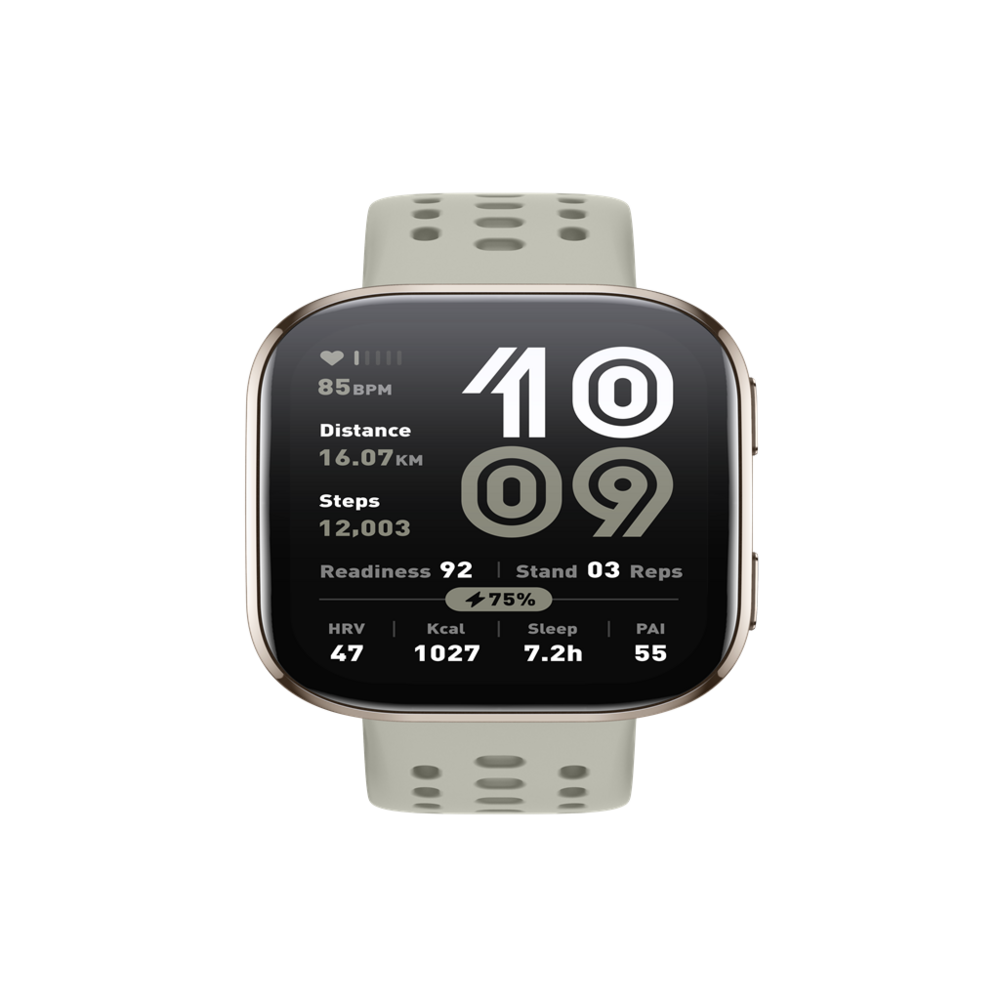 Amazfit BIP 6 StoneVibrant 1.97" Display, 24/7health monitoring, 14 days baterry life