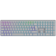 Canyon RGB Dual Mode Bežična Tastatura Siva
