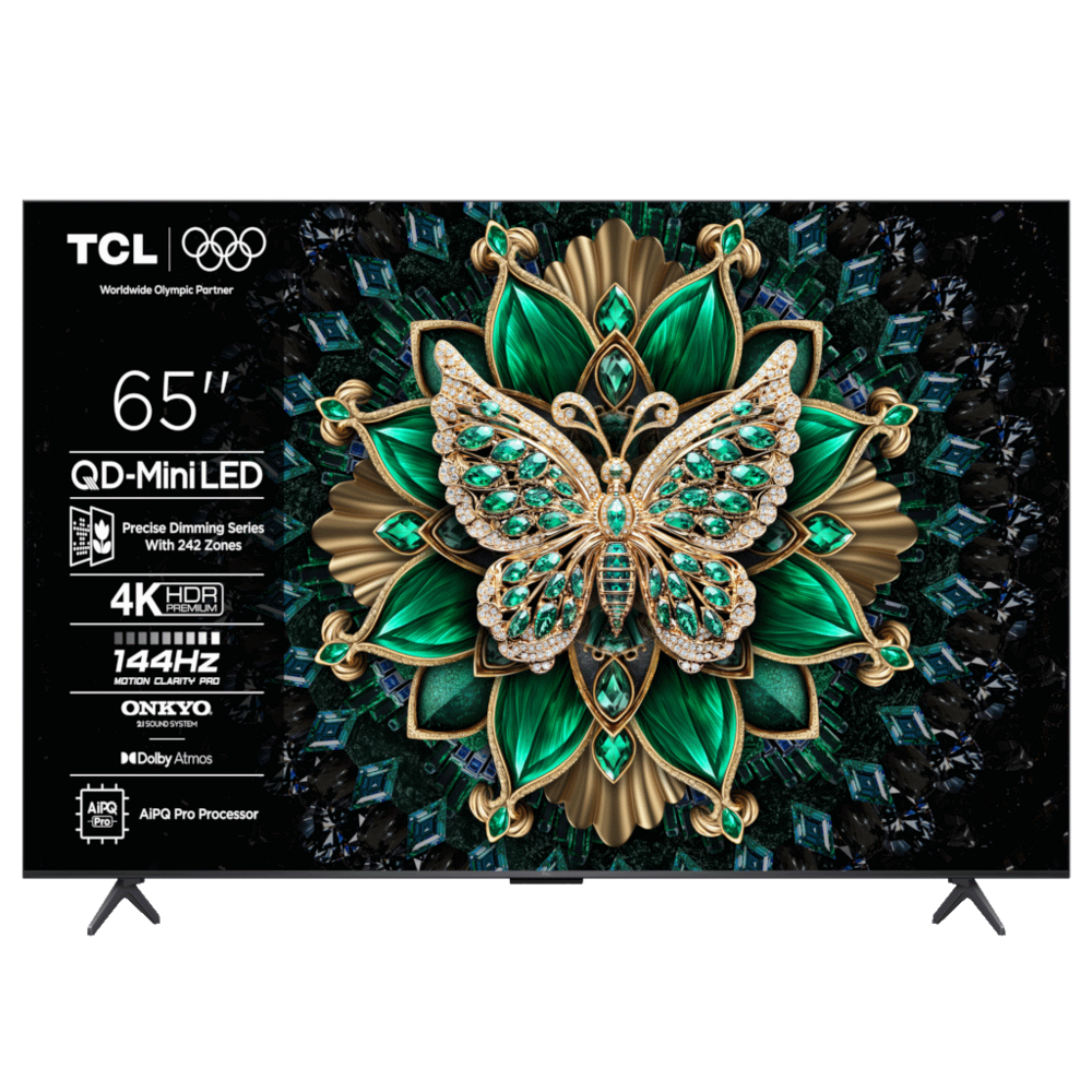 65" TCL 4K QD-Mini LED TV 144Hz sa Dolby Atmos