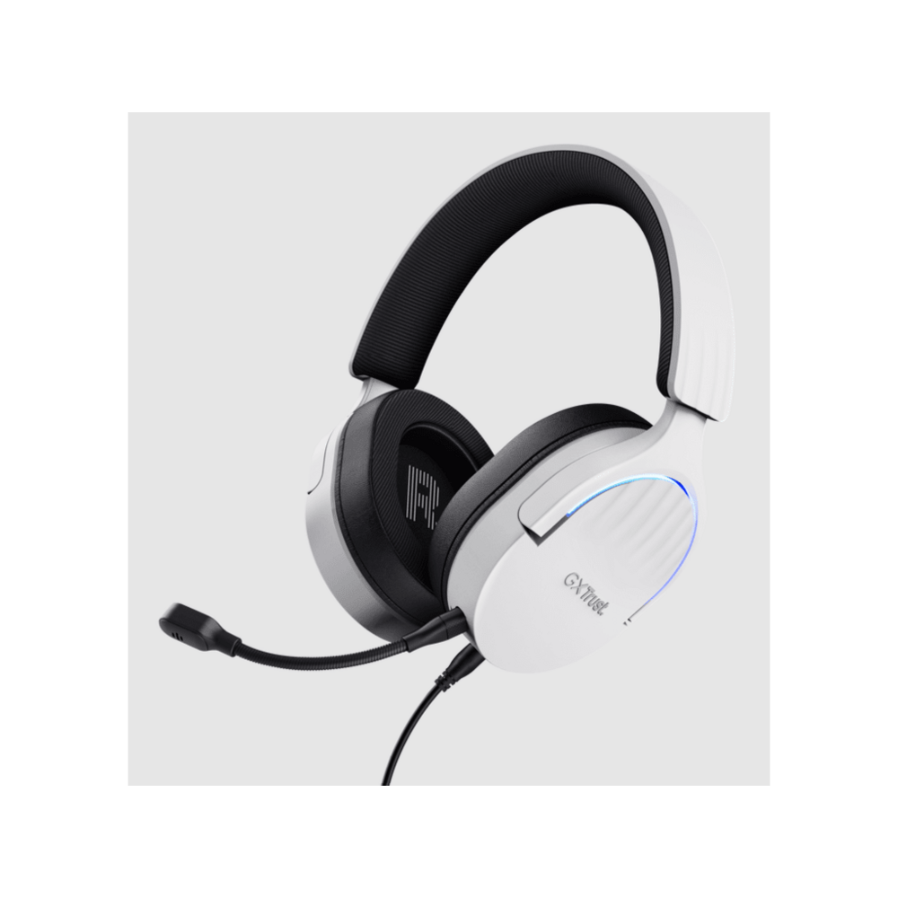 Trust GXT490W FAYZO 7.1 USB2.0, gaming slušalice, žičane,bijele, noise-cancelling mikrofon