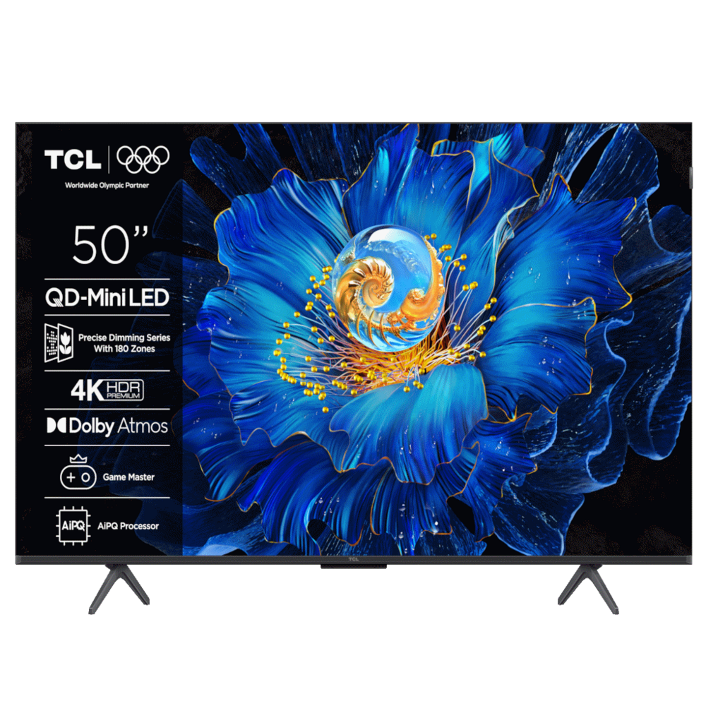 50" TCL C6KS 4K QD-Mini LED Google TV