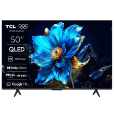 TCL 50" QLED 4K TV s Google TV i Dolby Atmos